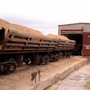 Песок кварцевый строительный фото