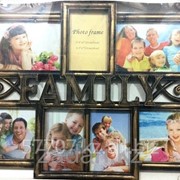 Фоторамка Family, бронза фото
