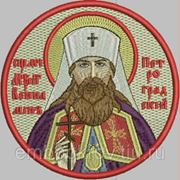 Икона СМ Вениамин Петроградский - дизайн для машинной вышивки фото