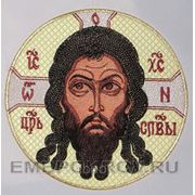 Икона вышитая “Спас“ для фелони фото