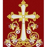 Закладка в Евангелие 17 - дизайн для машинной вышивки фото