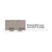 EXT-DVI-1CAT6 Удлинитель DVI по витой паре (6A Cat) до 60 м фото