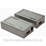 Удлинитель линий HDMI по витой паре cat5e-cat6 до 120 метров фото