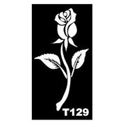 Трафарет для временных тату размер 16*9см(Т129) фото