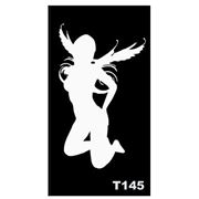 Трафарет для временных тату размер 16*9см(Т145) фото