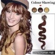 Славянские волосы на заколках 50 см Каштан с пеплом фото