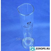 Мерный цилиндр со стеклянным основанием объёмом 250 мл фото