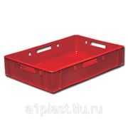 Пластиковый ящик мясной морозостойкий фото