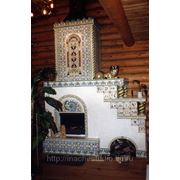 Облицовка печей изросцами (Изросцовые печи под ключ) фото