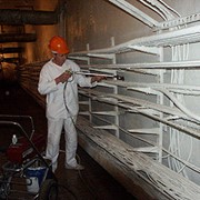 Огнезащита металлоконструкций фото
