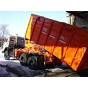 Вывоз мусора 27 м. куб. фото