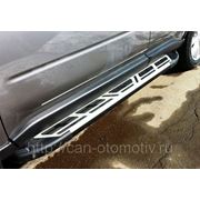 Боковые подножки (пороги) “SAPPHIRE 2“ NISSAN PATHFINDER фото