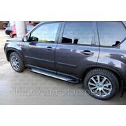 Боковые подножки (пороги) “SAPPHIRE“ NISSAN X-TRAIL фото