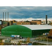 Тентовая конструкция NSS HALL 40х50х7 м ангар фото