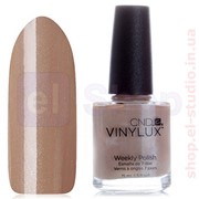 Лак CND Vinylux Impossibly Plush (тёмно-бежевый перламутр) фото