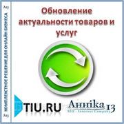 Обновление актуальности товаров и услуг для сайта на tiu.ru фото
