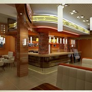 Разработка дизайн-проектов, дизайнов фасадов ресторанов фото