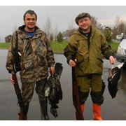 Стоимость обслуживания (сопровождение егерей транспорт на охоте лицензии) на одного охотника в день охоты. фото