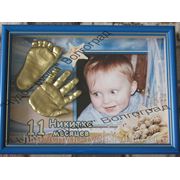 Слепки ручек и ножек ребенка 1. фото