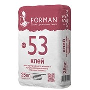Клей для плитки и блоков Forman 53 СГК 25 кг фото