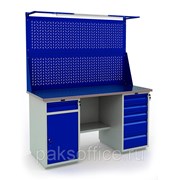 Верстак WT160.WD2/WD5.2-160.W (ВхШхГ:1980x1600x700мм) фото