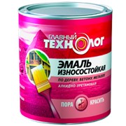 Эмаль для систем отопления Главный Технолог супер белая матовая 0,5 кг. фото