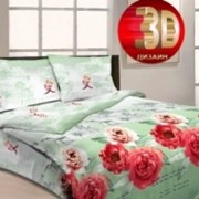 Ткань постельная Бязь 125 гр/м2 220 см Набивная Поэтическое свидание 4013-2/S871 TDT фото