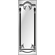 Обработка пескоструйная на 1 стекло артикул 9-01 фото