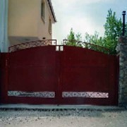 Изготовление металлическиз и кованных ворот, калиток тв Севастополь фото