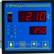 ПИД-регулятор температуры Термодат-13К5 - 4 универсальных входа, 4 симисторных выхода, 1 реле, интерфейс RS485, архивная память фото