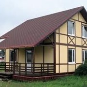 Строительство загородных домов фото