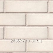 Кирпич облицовочный белый одинарный гладкий М-150 РАУФ фото