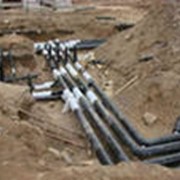Работы по устройству наружных инженерных сетей и коммуницаций фото