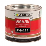 Эмаль ПФ-115 светло-голубая,2 кг Лакра фото