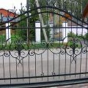 Кованые ворота и калитки фото
