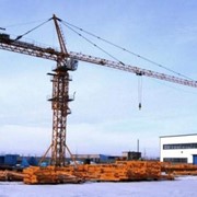 Монтаж башенных кранов фото