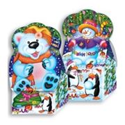 Новогодние коробки |купить подарочные коробки |оптом|новогодняя упаковка для конфет фото