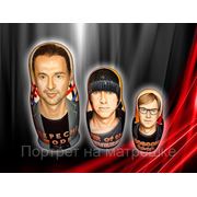 Портретная матрешка для Depeche Mode фото