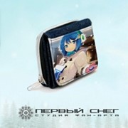Кошелек джинсовый фото