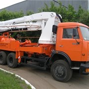 Аренда автобетононасоса фото