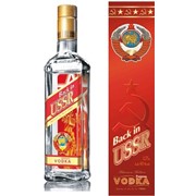 Водка “Back in USSR“ 0.7л,40% фото