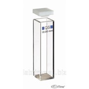 Кювета Quartz Suprasil 101-QS оптический путь 10х10 мм, с PTFEкрышкой 101-10-40 фото