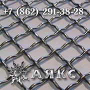 Сетка 80х80х10 Р-80-10 ГОСТ 3306-88 рифленая канилированная для просеивания руд кокса, фильтровая фото