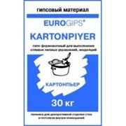 Сухая формовочная гипсовая смесь EXTRAGIPS Картонпьер, Г-12, 30кг. (1уп=45шт) фото