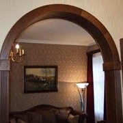 Арки межкомнатные шпонированные фото