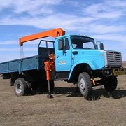 Аренда манипулятора вездеход ЗИЛ 5 тонн (стрела 11 фото