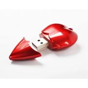 Флешка USB Сердце фото