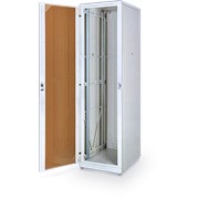 Телекоммуникационный напольный разборный шкаф 19“ фото