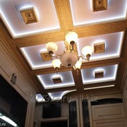 Кессонный потолок однокомпонентный Английский фото