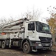 Аренда автобетононасоса 44 м фото